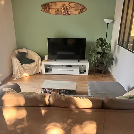Maison Bois A Avec Piscine Holiday home Lacanau